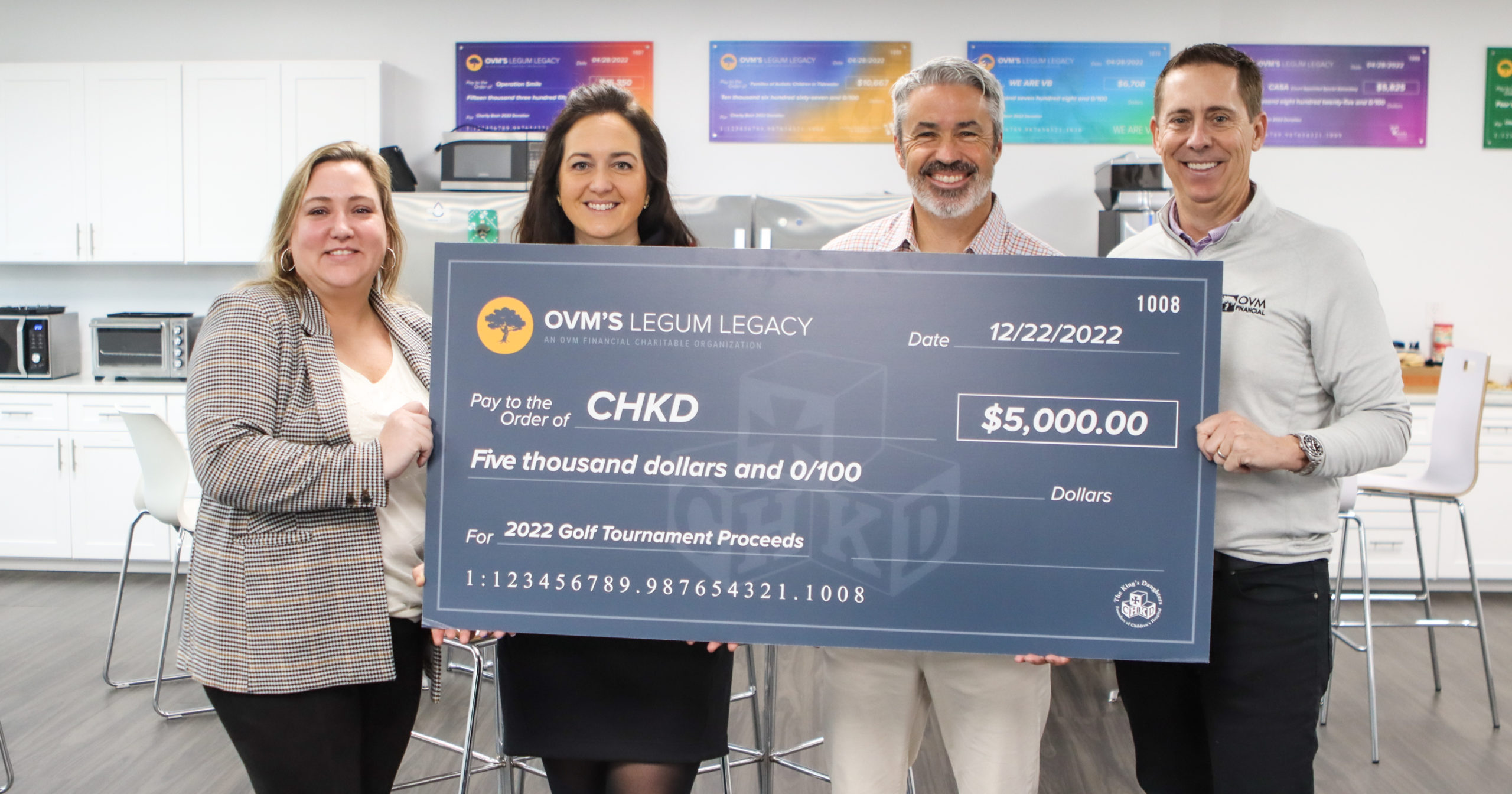 OVM's Legum Legacy Raises 5K for CHKD