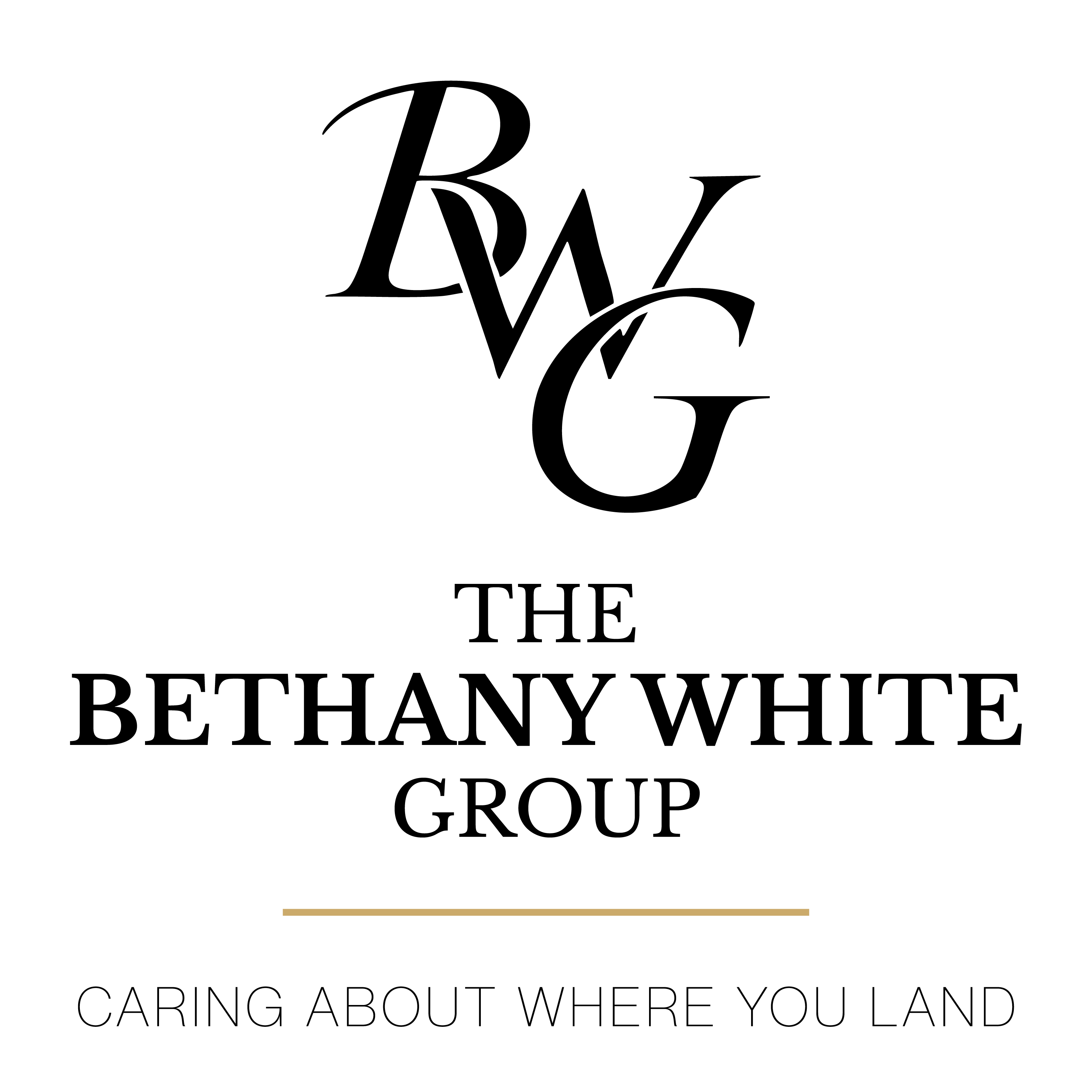 The Bethany White Group's company brand logo