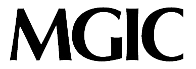 MGIC's company brand logo