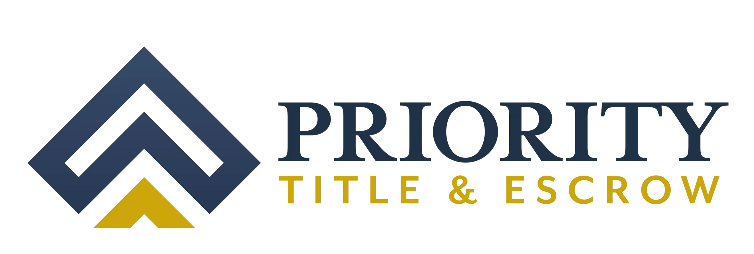 Priority Title's company brand logo