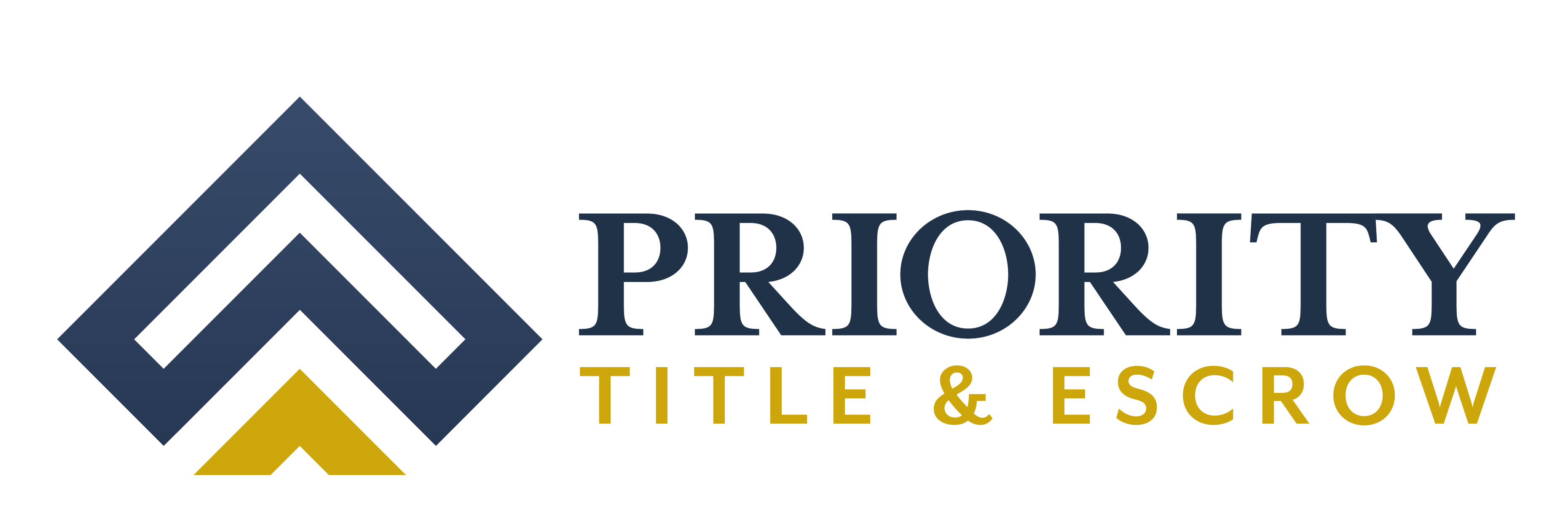 Priority Title's company brand logo